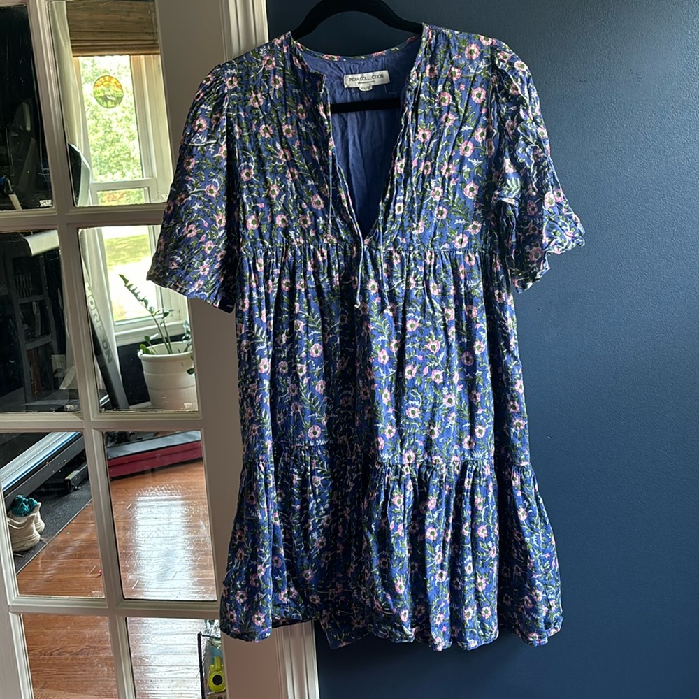 Emerson Fry Isla Purple Flower Dress